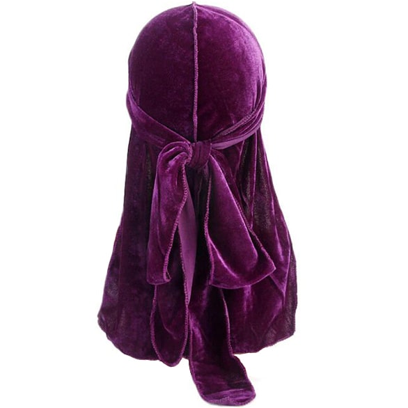 Purple Silky Durag - Drippyy Durags