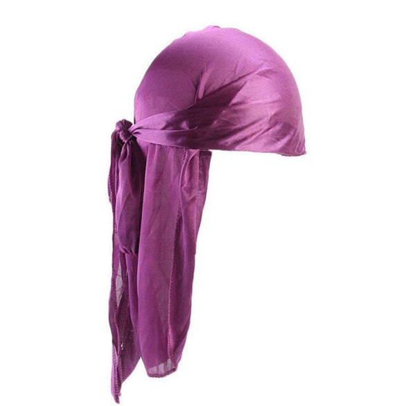 Purple Silky Durag - Drippyy Durags